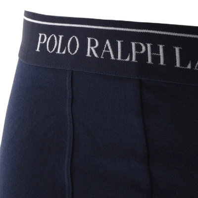 Shop Ralph Lauren Underwear 3 Pack Boxer Shorts Navy
