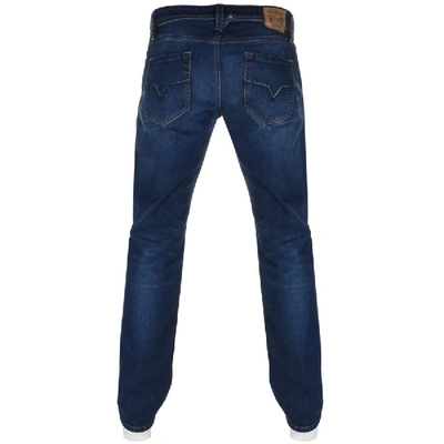 Shop Diesel Larkee 0853r Regular Fit Jeans Blue