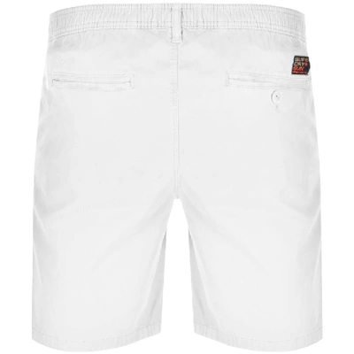 Shop Superdry Sunscorched Chino Shorts White