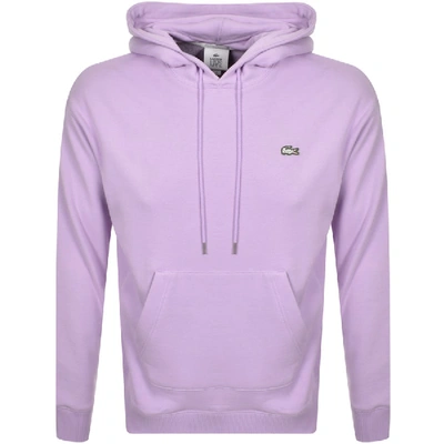 Purple cheap lacoste hoodie