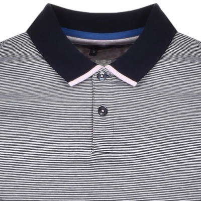Shop Ted Baker Caffine Polo T Shirt Navy