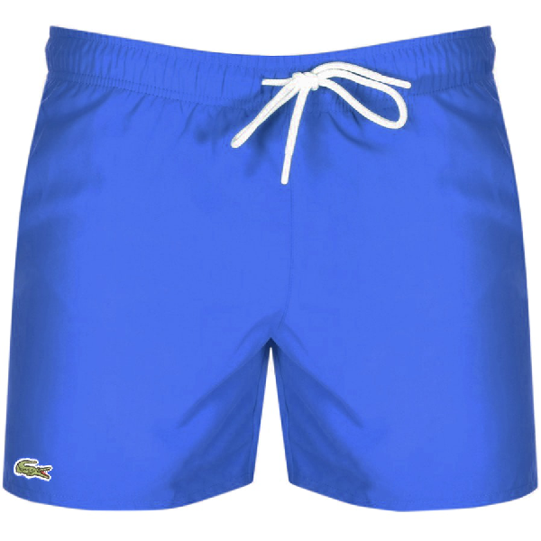 lacoste shorts blue
