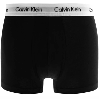 Shop Calvin Klein Underwear 3 Pack Boxer Trunks In Grey
