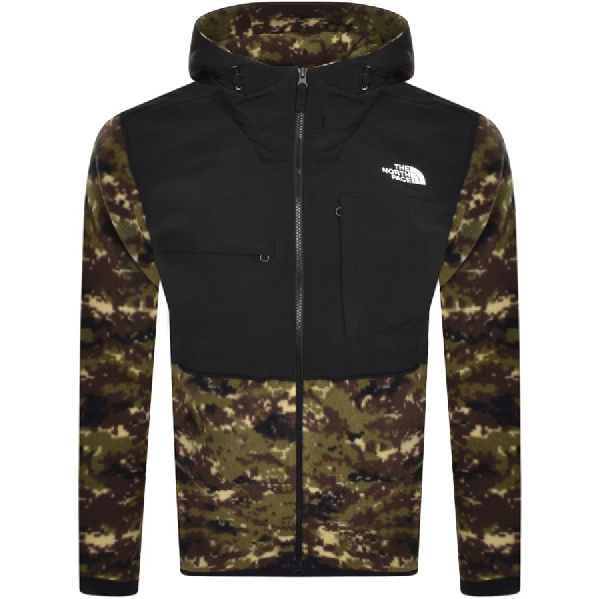 north face camo anorak
