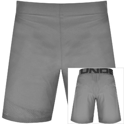 Shop Under Armour Vanish Woven Fitted Shorts Grey