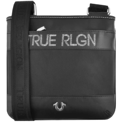 Shop True Religion Cross Body Bag Black