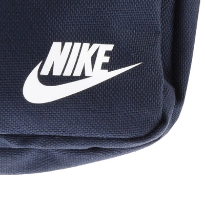 Shop Nike Heritage 2.0 Shoulder Bag Navy