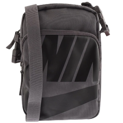 Shop Nike Heritage 2.0 Shoulder Bag Grey