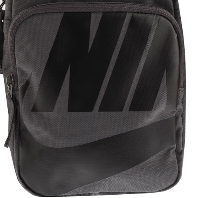 Shop Nike Heritage 2.0 Shoulder Bag Grey