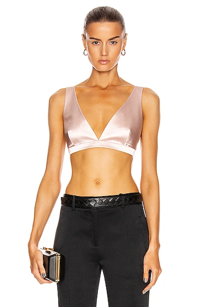 Shop Givenchy Triangle Bra Top In Skin