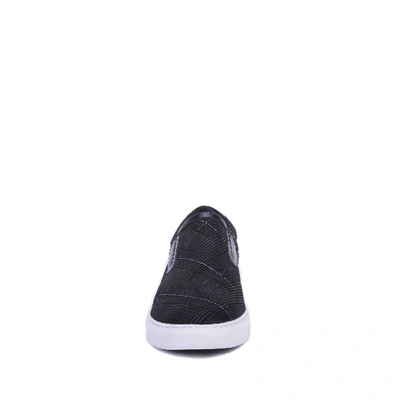 Shop Robert Graham Kirby Slip On Sneaker In Black