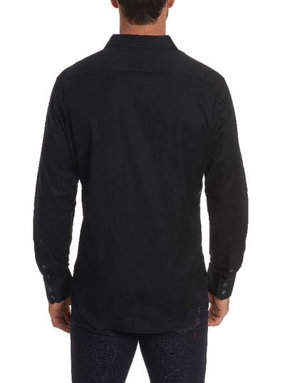 Shop Robert Graham Haystack Sport Shirt Tall In Black