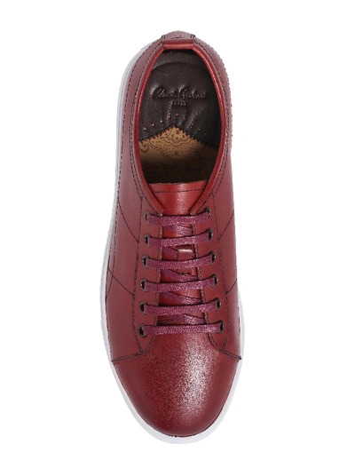 Shop Robert Graham Mauricio Sneaker In Cognac