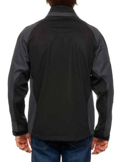 Shop Robert Graham Lago Windbreaker Jacket In Black