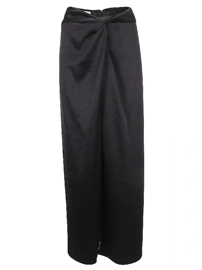 Shop Nanushka Skirt In Black