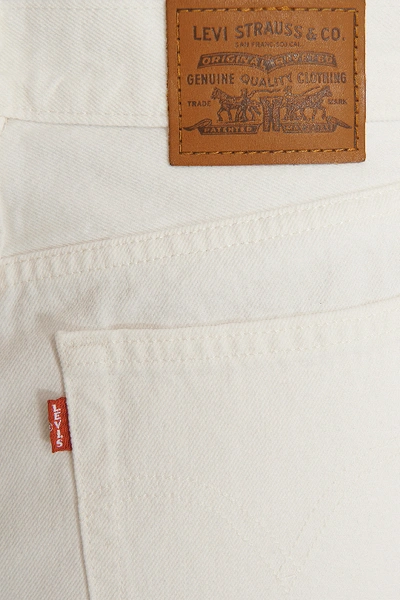 Shop Levi's Button Front Midi Skirt - White