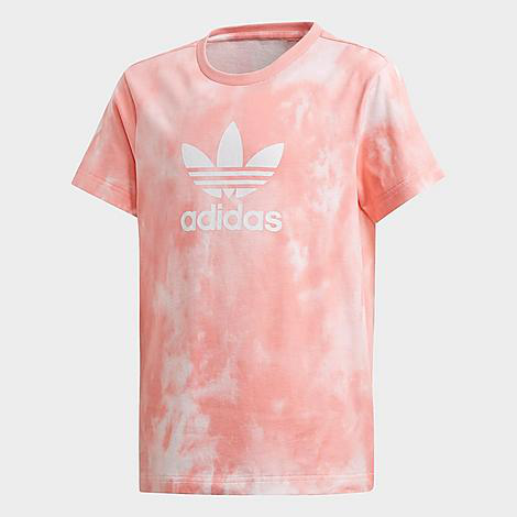 girls pink adidas t shirt