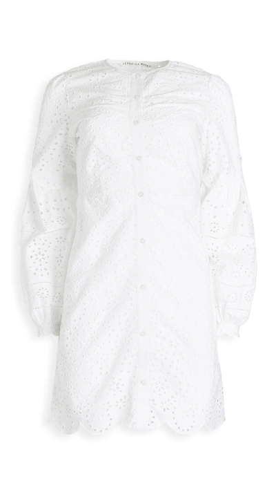 Shop Veronica Beard Yana Dress In White