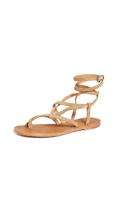 Shop Isabel Marant Jesaro Sandals In Beige