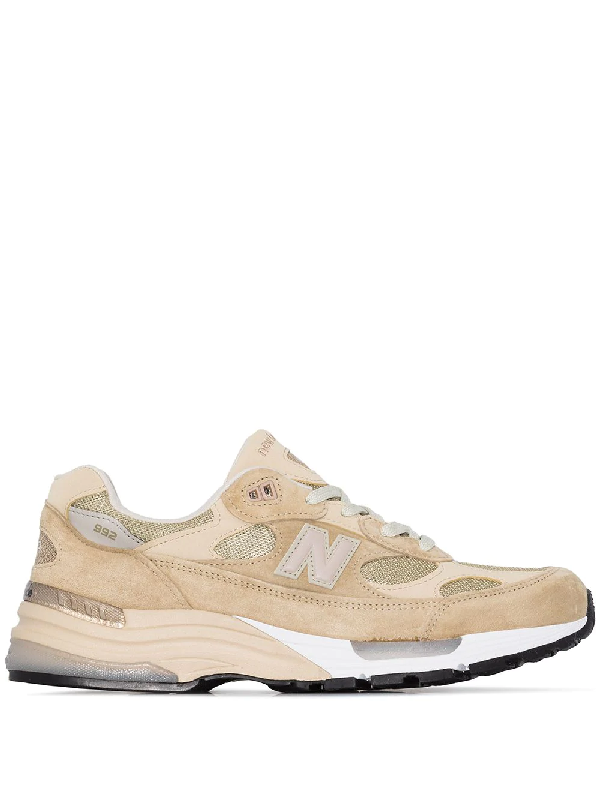 New Balance Men S 992 Lace Up Sneakers In Neutrals Modesens