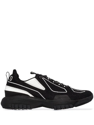 Shop All In Low Contrast Panel Sneakers In Black
