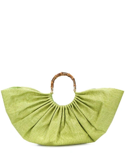 Shop Cult Gaia Large Banu Tote Bag In Green