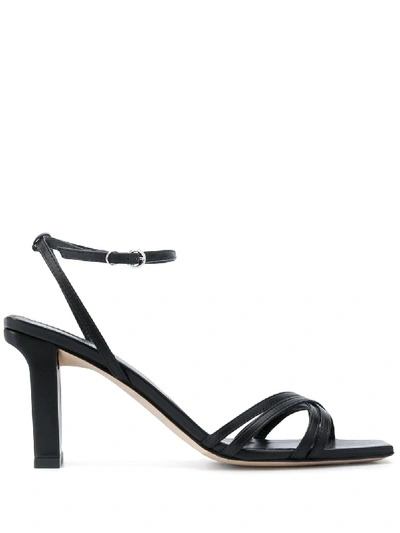 Shop Aeyde Annabella 85mm Sandals In Black