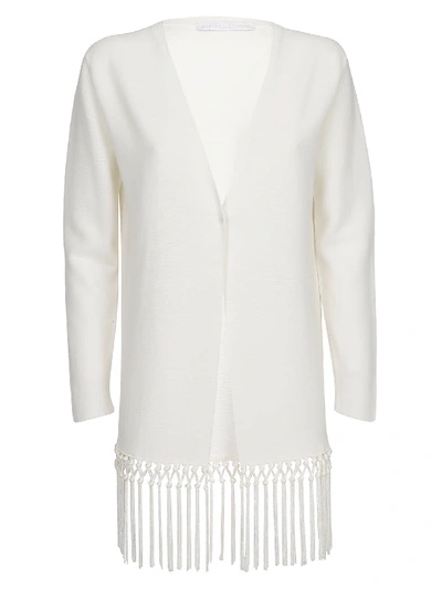 Shop Fabiana Filippi Cardigan In Natural