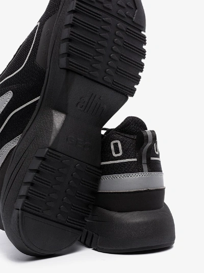 Shop All In Black Xox Panel Sneakers