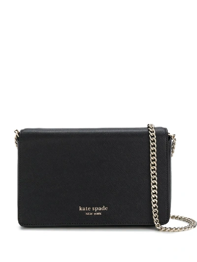 Shop Kate Spade Spencer Chain Cross Body Bag In Black