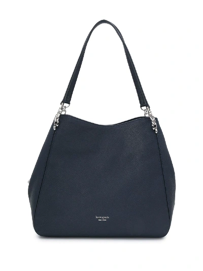 Shop Kate Spade Hailey Large Tote Bag In Blue