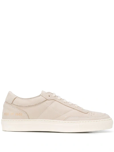 Shop Common Projects Low-top Sneakers In Neutrals