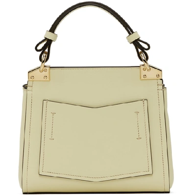 Shop Givenchy Yellow Mini Mystic Bag In 740 Yellow