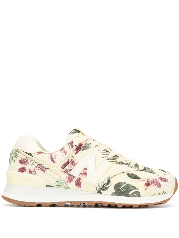 new balance floral sneakers