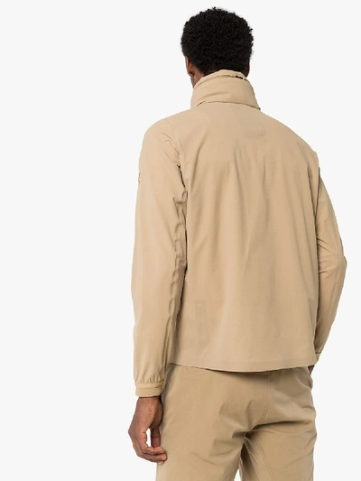 Shop Descente 'cool Dots' Windbreaker In Neutrals