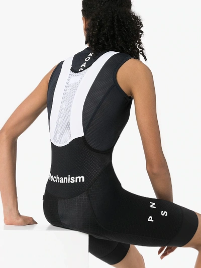 Shop Pas Normal Studios Black Mechanism Cycling Bib Shorts