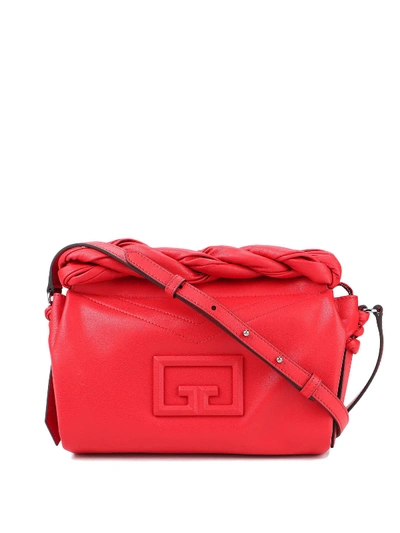 Shop Givenchy Id93 Red Leather Bag