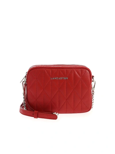 Shop Lancaster Red Shoulder Bag