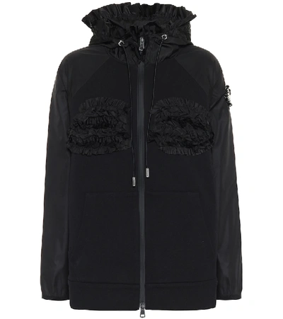 Shop Moncler Genius 4 Moncler Simone Rocha Cotton Jacket In Black