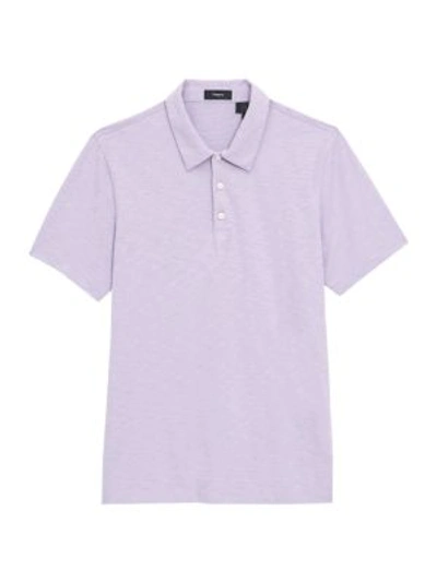 Shop Theory Cosmo Regular-fit Polo Shirt In Vervain