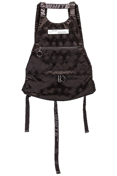 Shop Off-white Monogram Backpack In Black