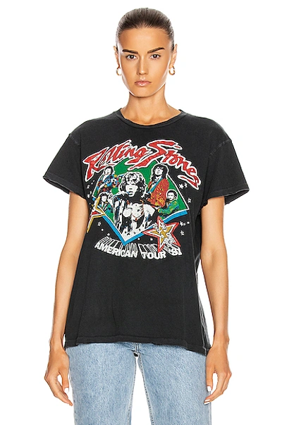 Shop Madeworn Rolling Stones Sold Out '81 Tee In Coal