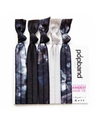 Shop Popband London Tye Dye 5 Pack In White Black