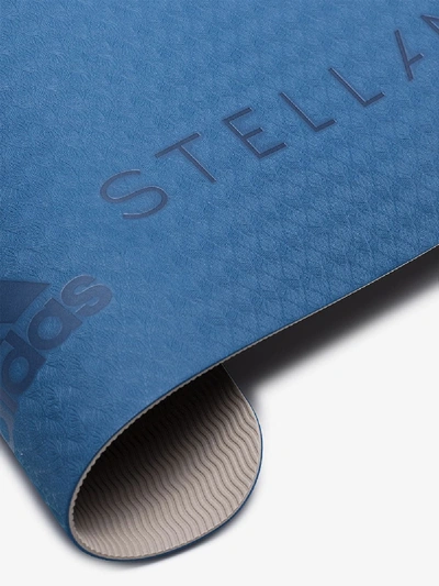 Shop Adidas By Stella Mccartney Womens Blue Yoga Mat