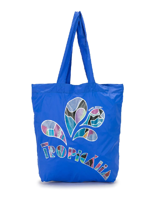 tropical tote bag