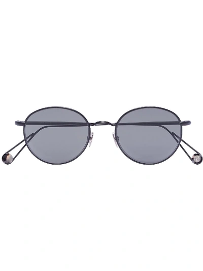 Shop Ahlem Place De L'opéra Sunglasses In Black