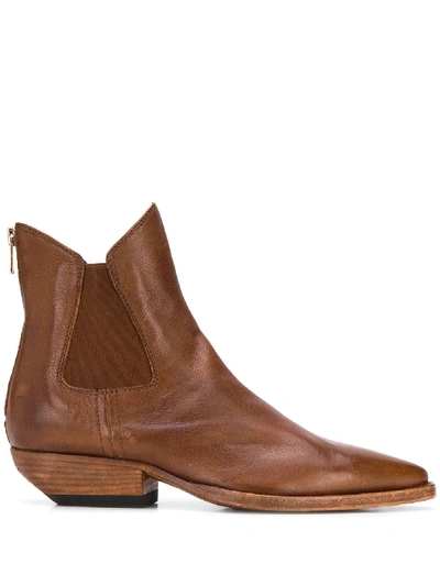 Shop Officine Creative Astree 3 Boots In Brown