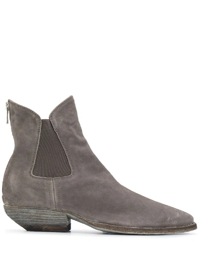 Shop Officine Creative Astree 06 Boots In Grey