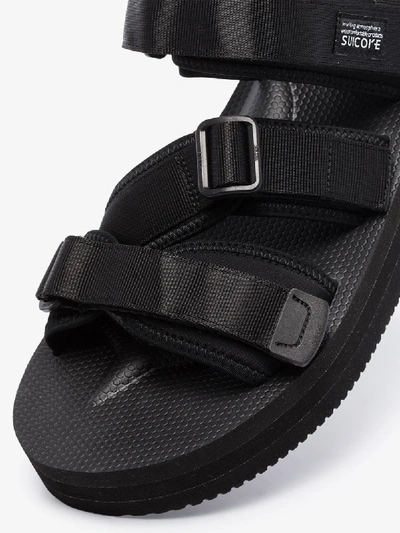 Shop Suicoke 'kisee-vpo' Sandalen In Black