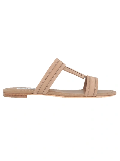 Shop Tod's Suede Leather Sandal